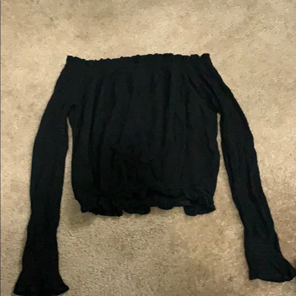 black shirt